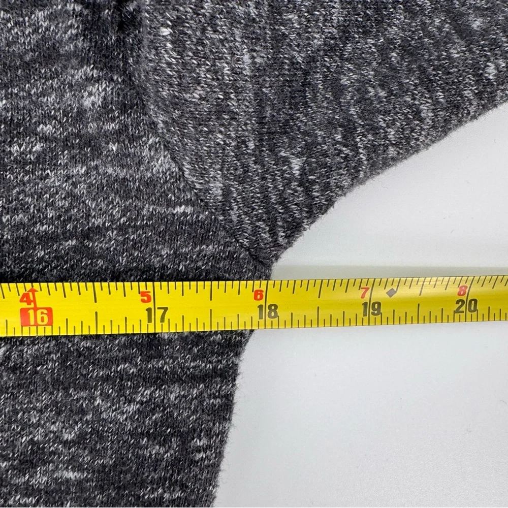 Gap‎ Kids Cotton Blend Long Sleeve Hoodie Kangaroo Pocket Heather Gray Size XL